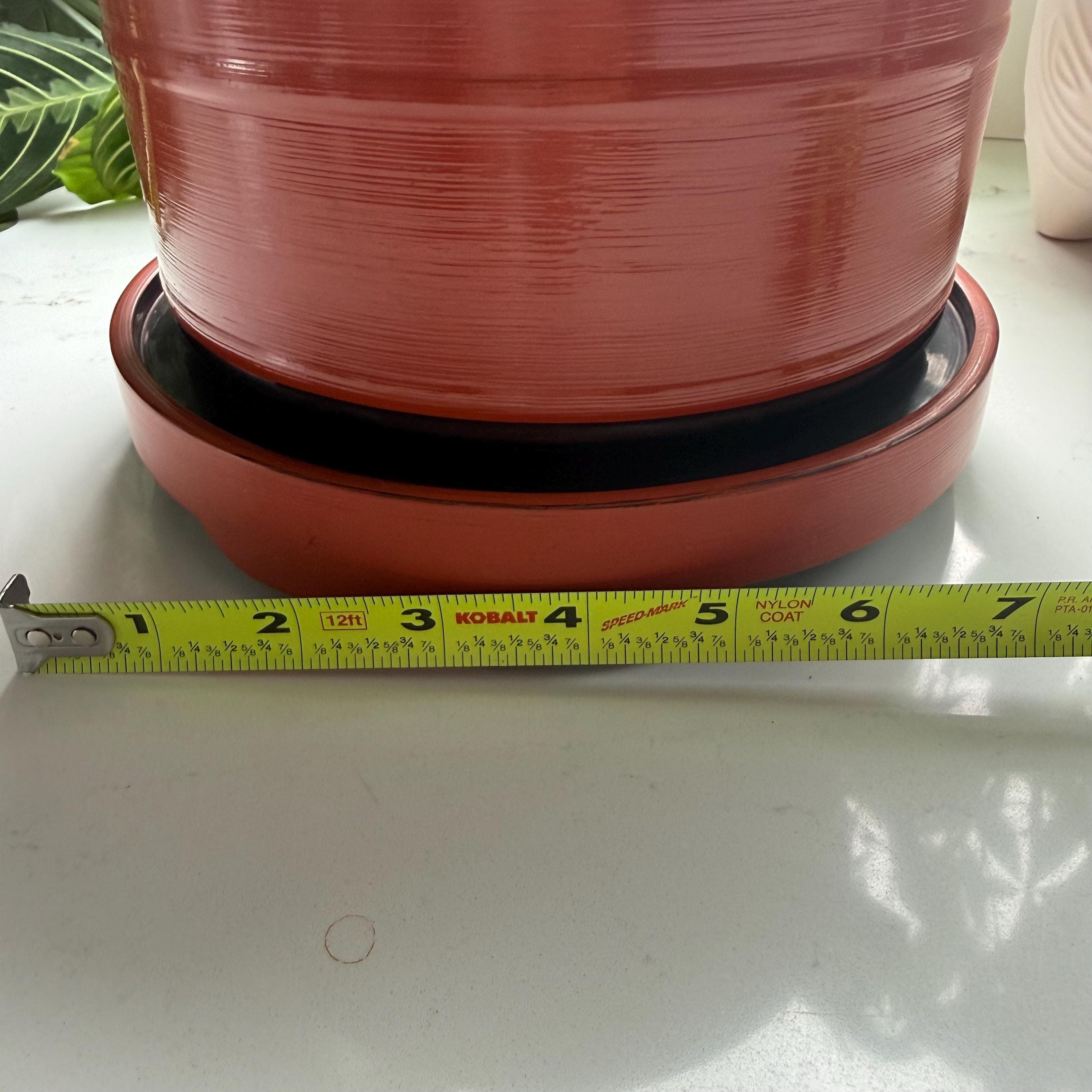 Vintage Japanese Ohitsu Lacquer Rice Container Red Wooden Hangiri Style Serving Vessel - Thumbnail 16