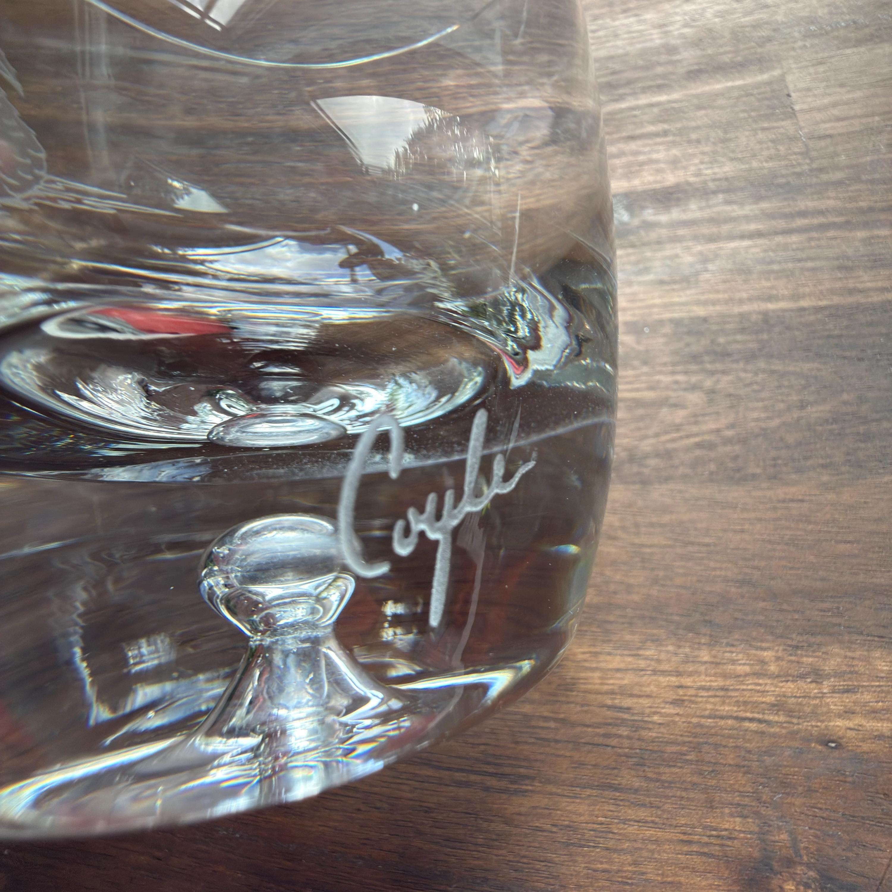 Perry Coyle Signed Etched Duck Whiskey Glasses Set: Heavy Bottom Tumblers - Thumbnail 8