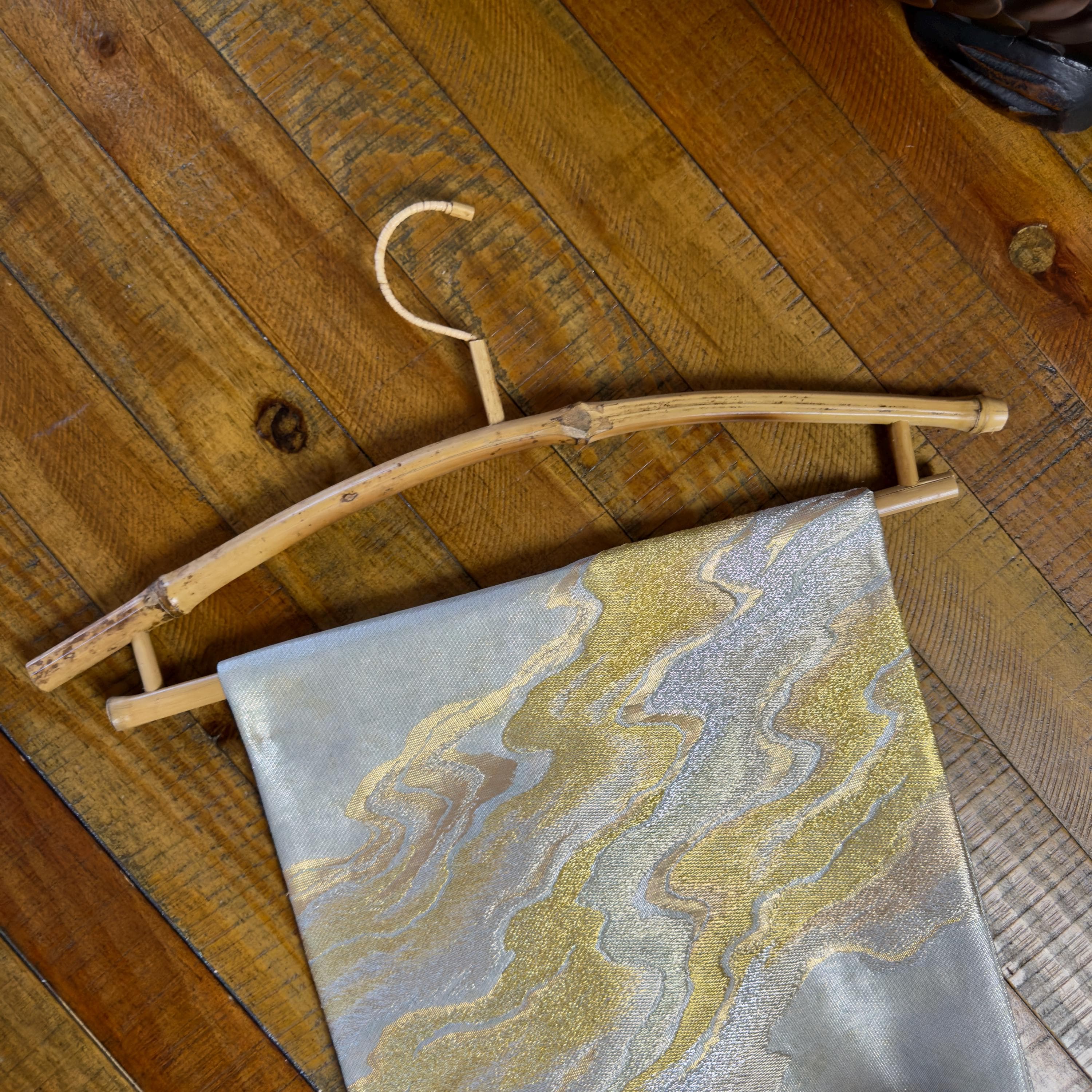 Japanese Silk Obi Wall Art | Upcycled Kimono Tapestry - Thumbnail 9