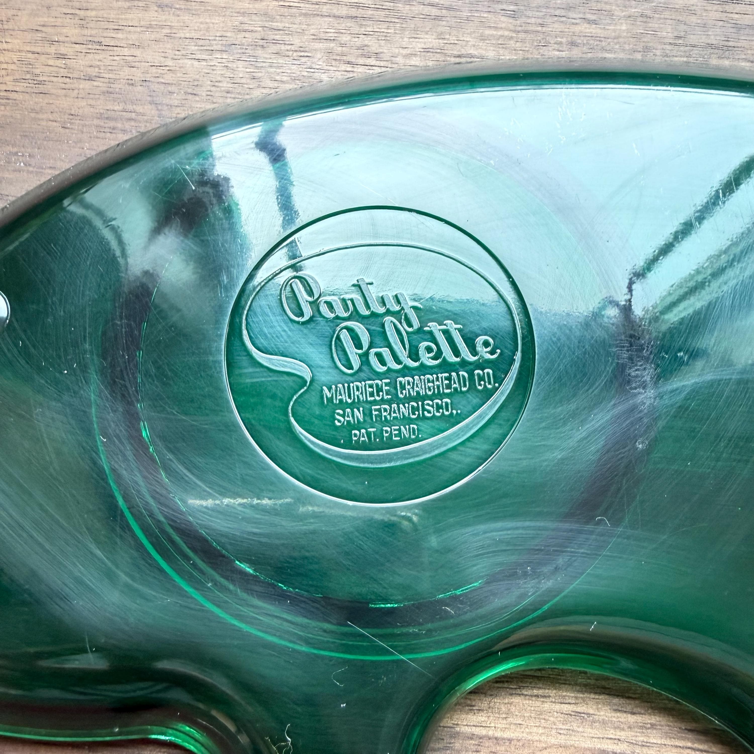 Vintage 1940 Party Palette Serving Tray: Parlour Juggler Poem, Mid-Century Cocktail Barware - Thumbnail 6