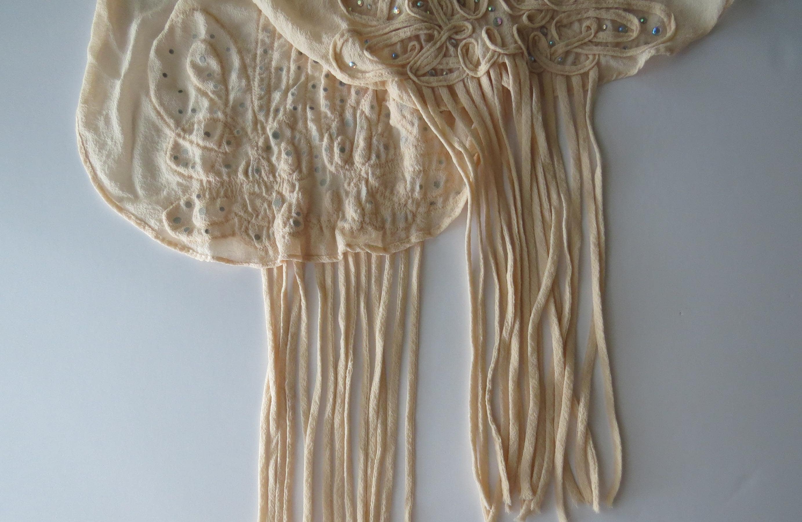 Vintage Mariella Rosati 100% Silk Dress, Bias Cut Midi, Blush Pink, Made in Italy - Thumbnail 11