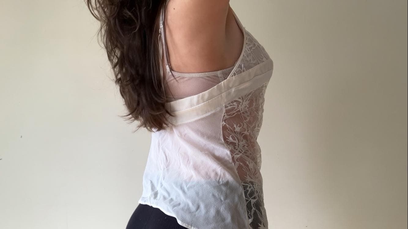 La Perla White Lace & Silk Camisole - Thumbnail 13