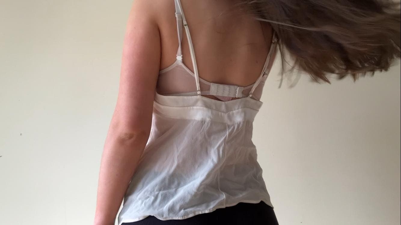 La Perla White Lace & Silk Camisole - Thumbnail 15