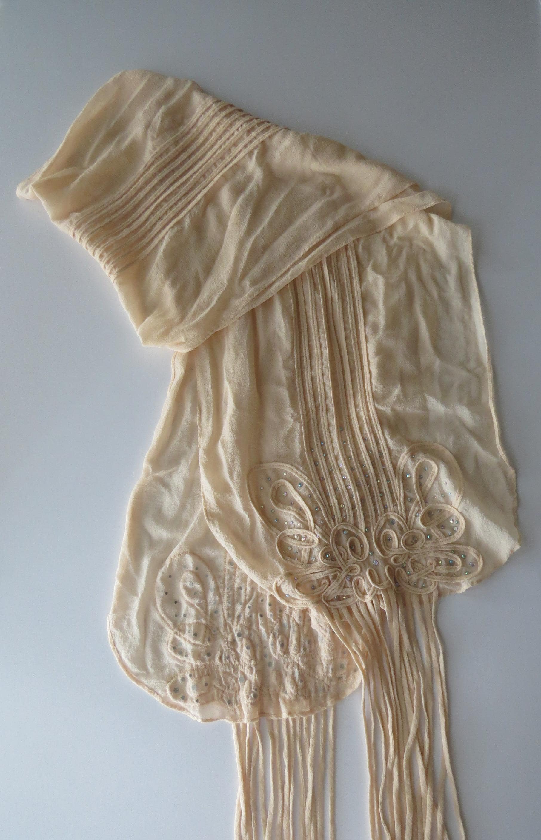 Vintage Mariella Rosati 100% Silk Dress, Bias Cut Midi, Blush Pink, Made in Italy - Thumbnail 7
