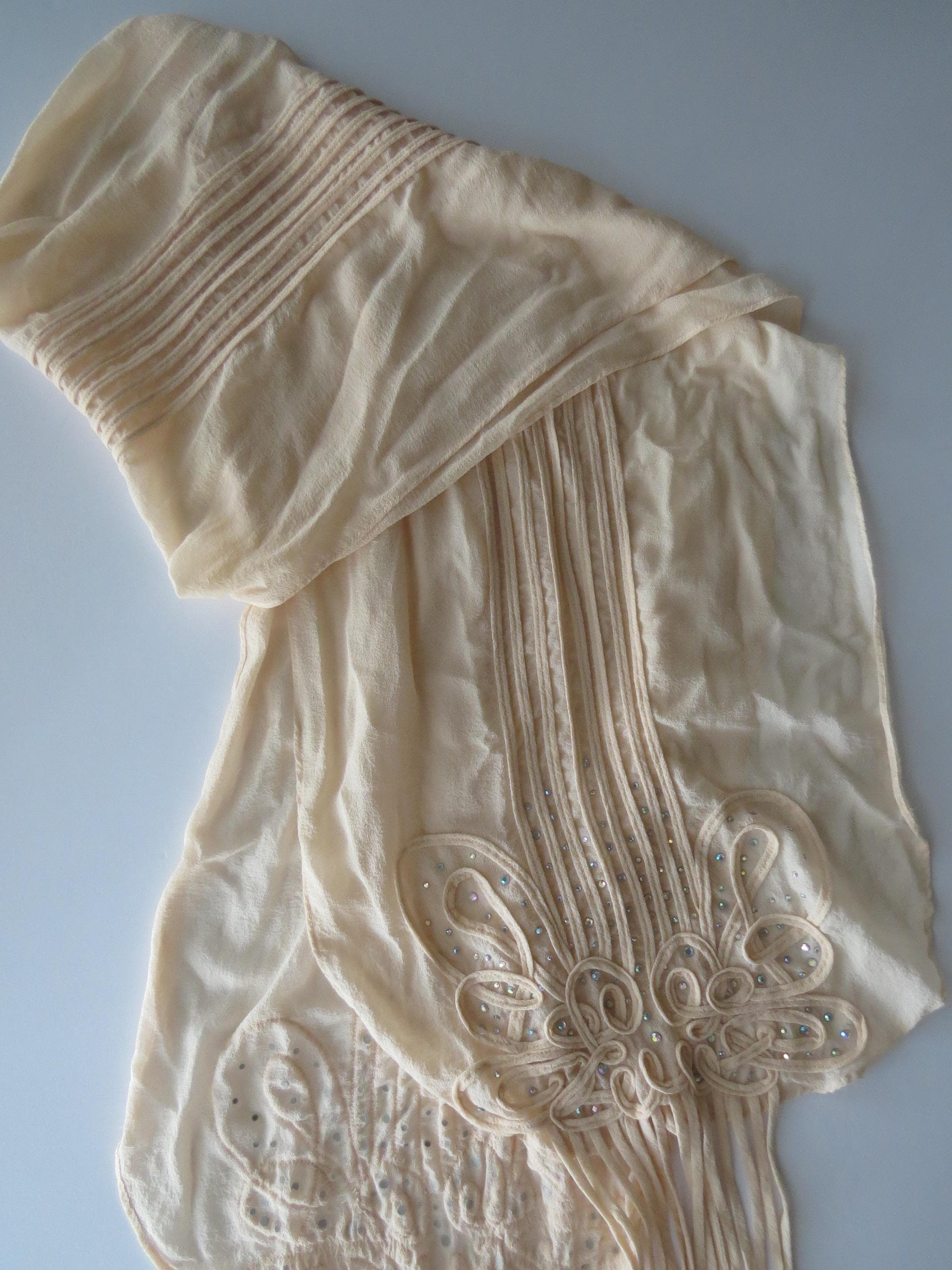 Vintage Mariella Rosati 100% Silk Dress, Bias Cut Midi, Blush Pink, Made in Italy - Thumbnail 10