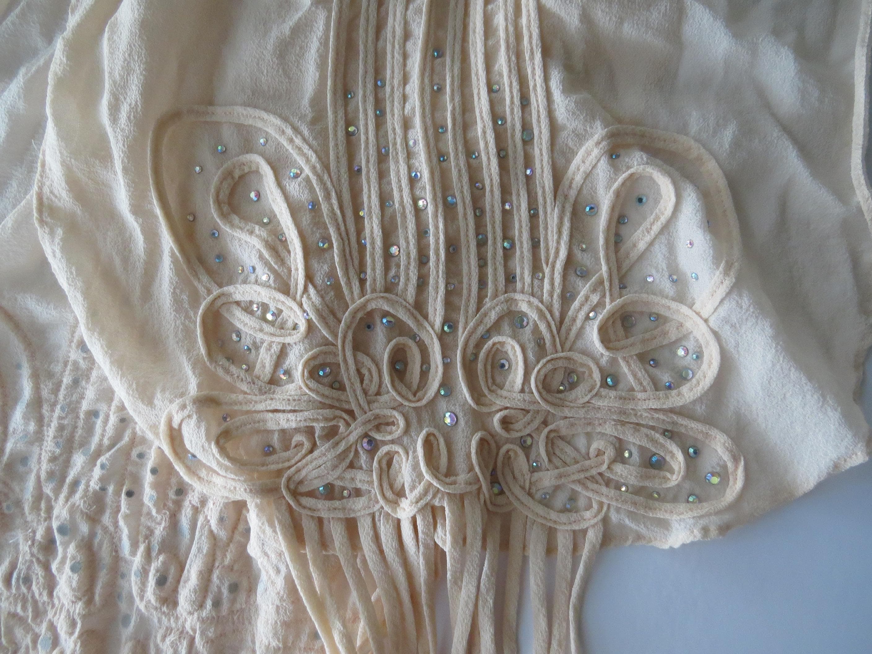 Vintage Mariella Rosati 100% Silk Dress, Bias Cut Midi, Blush Pink, Made in Italy - Thumbnail 19