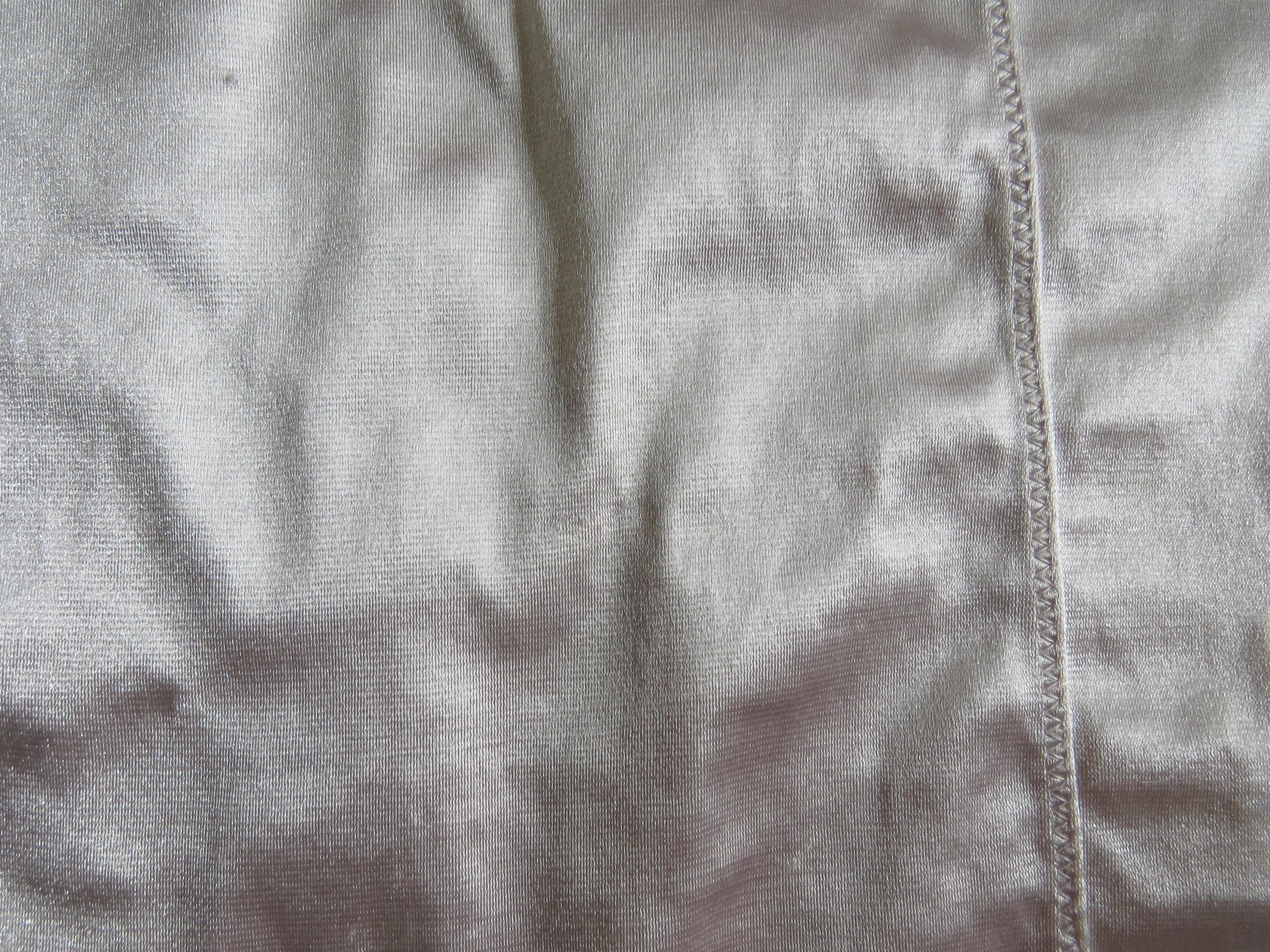 Vintage 90s / 00s Champagne Gold Yamamay Camisole, Quad Straps, Paneling, High Shine, Corset Style - Thumbnail 7