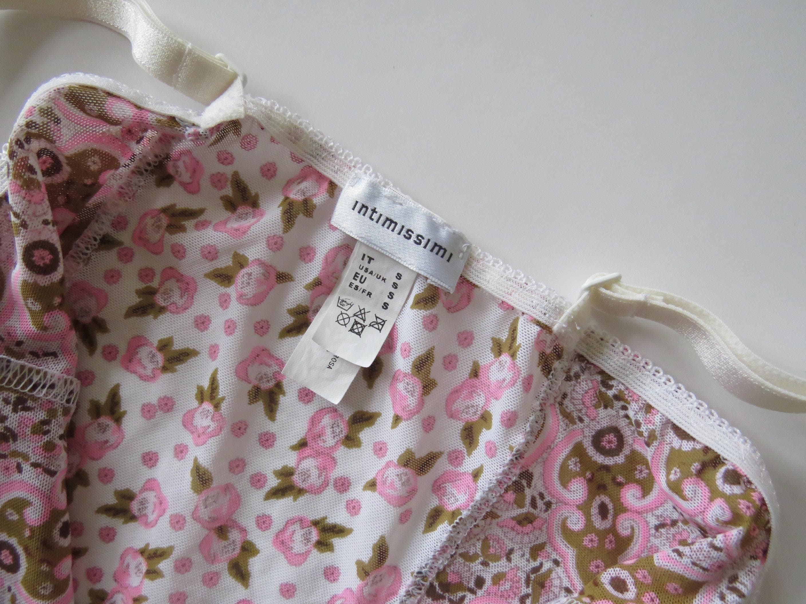 Vintage Italian Intimissimi Floral Paisley Camisole Set, 2000s - Thumbnail 6
