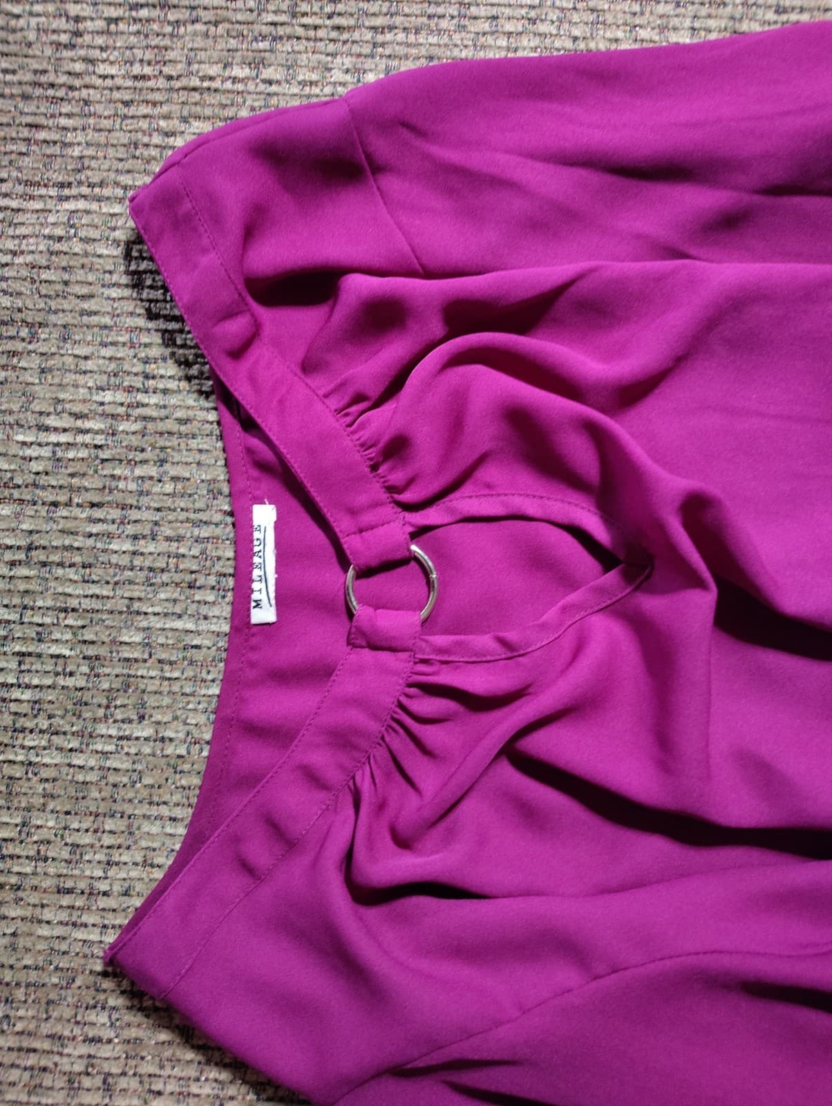 magenta/purple long-sleeve blouse from the brand Mileage, - Thumbnail 5