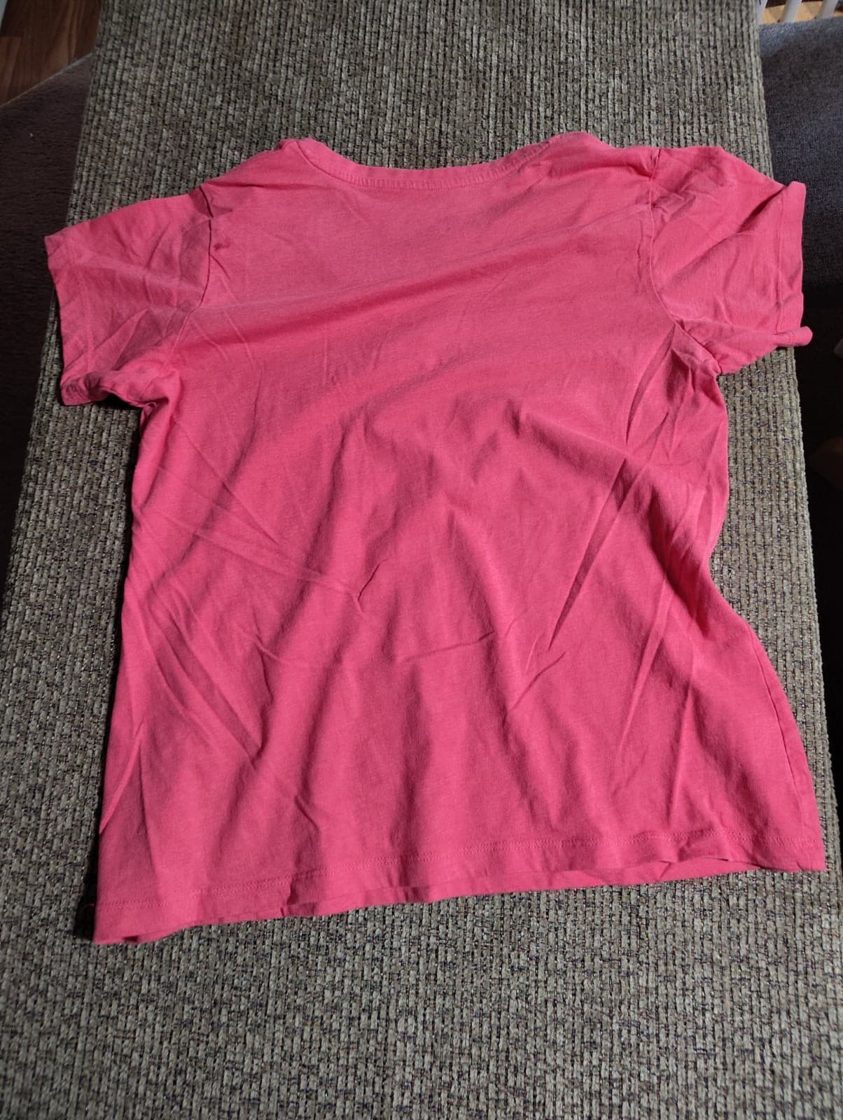 Bobbie Brooks Shirt Womens Large XL Short Sleeve V Neck Pink T-shirt Top - Thumbnail 6