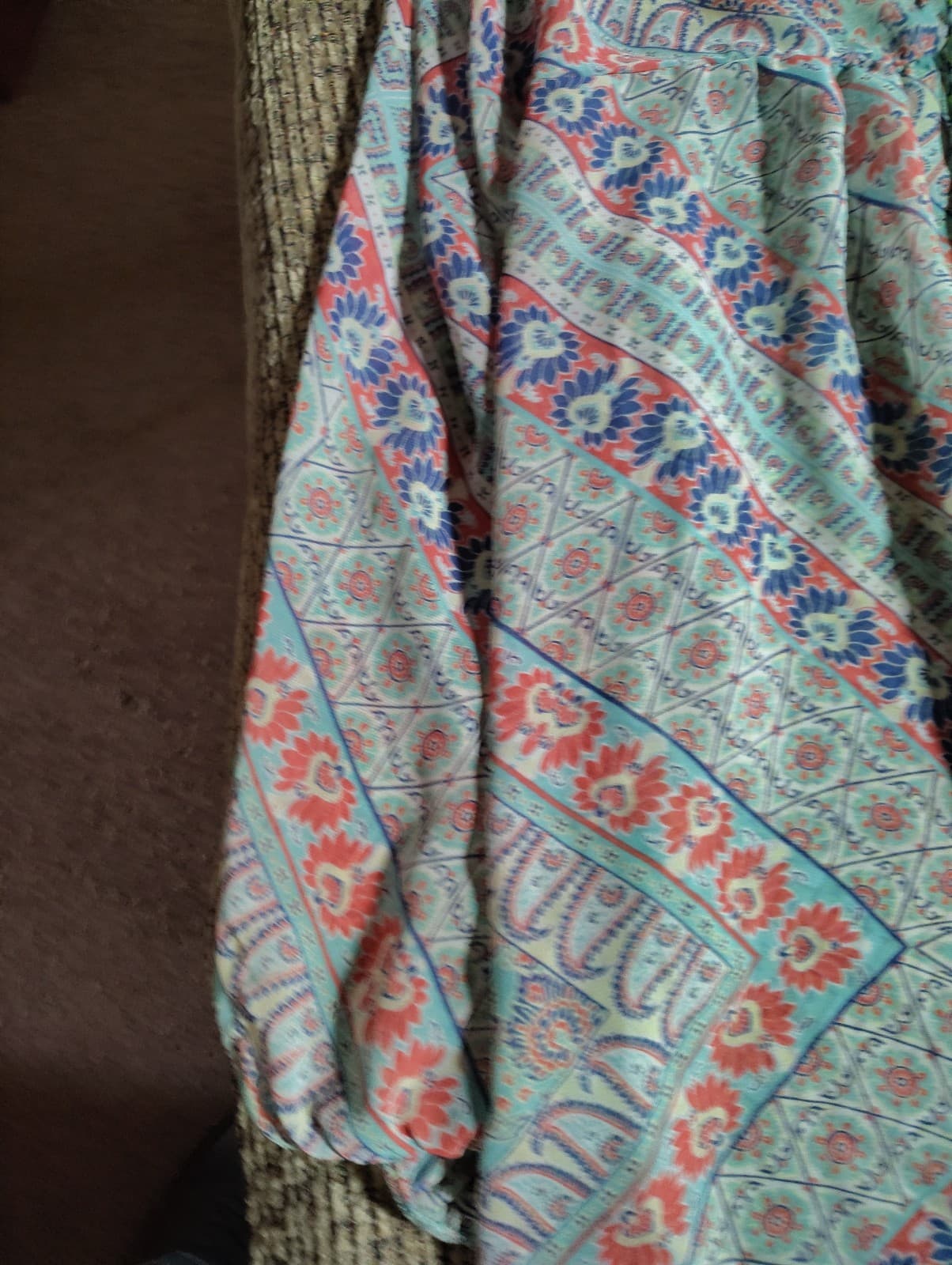 Fig & Flower Anthropologie Blouse 2X Peasant Boho - Thumbnail 2