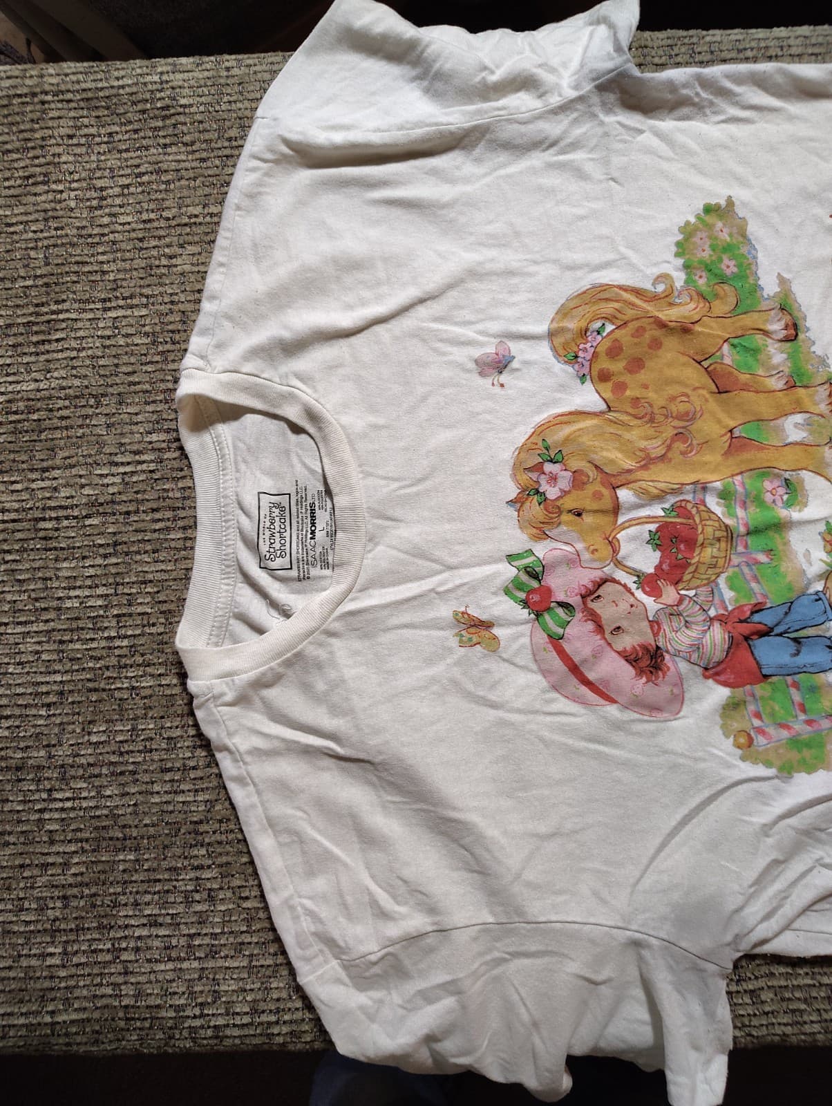 Nwt Strawberryshortcake Tshirt Womens Large Cotton Blend, 80s Inspired - Thumbnail 5