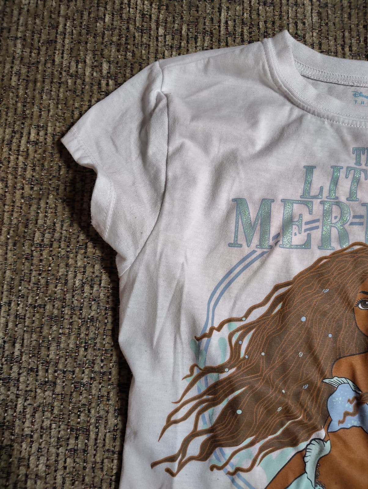 disney little mermaid t shirt Small - Thumbnail 2