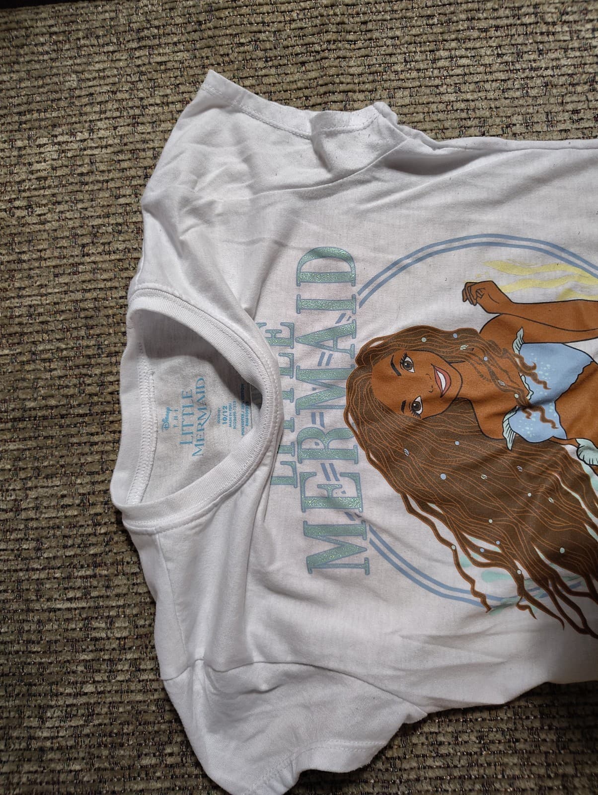 disney little mermaid t shirt Small - Thumbnail 5