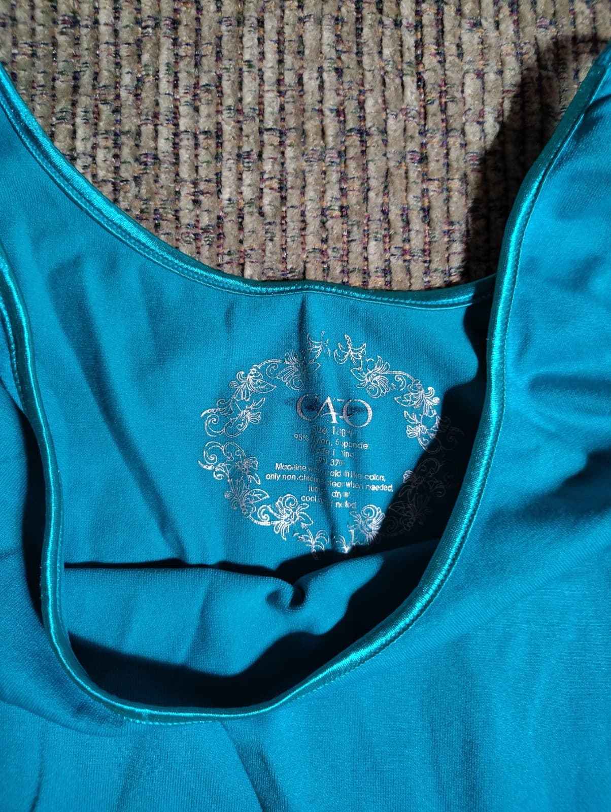Cato Green Sleeveless Top Size 18/20W - Thumbnail 5