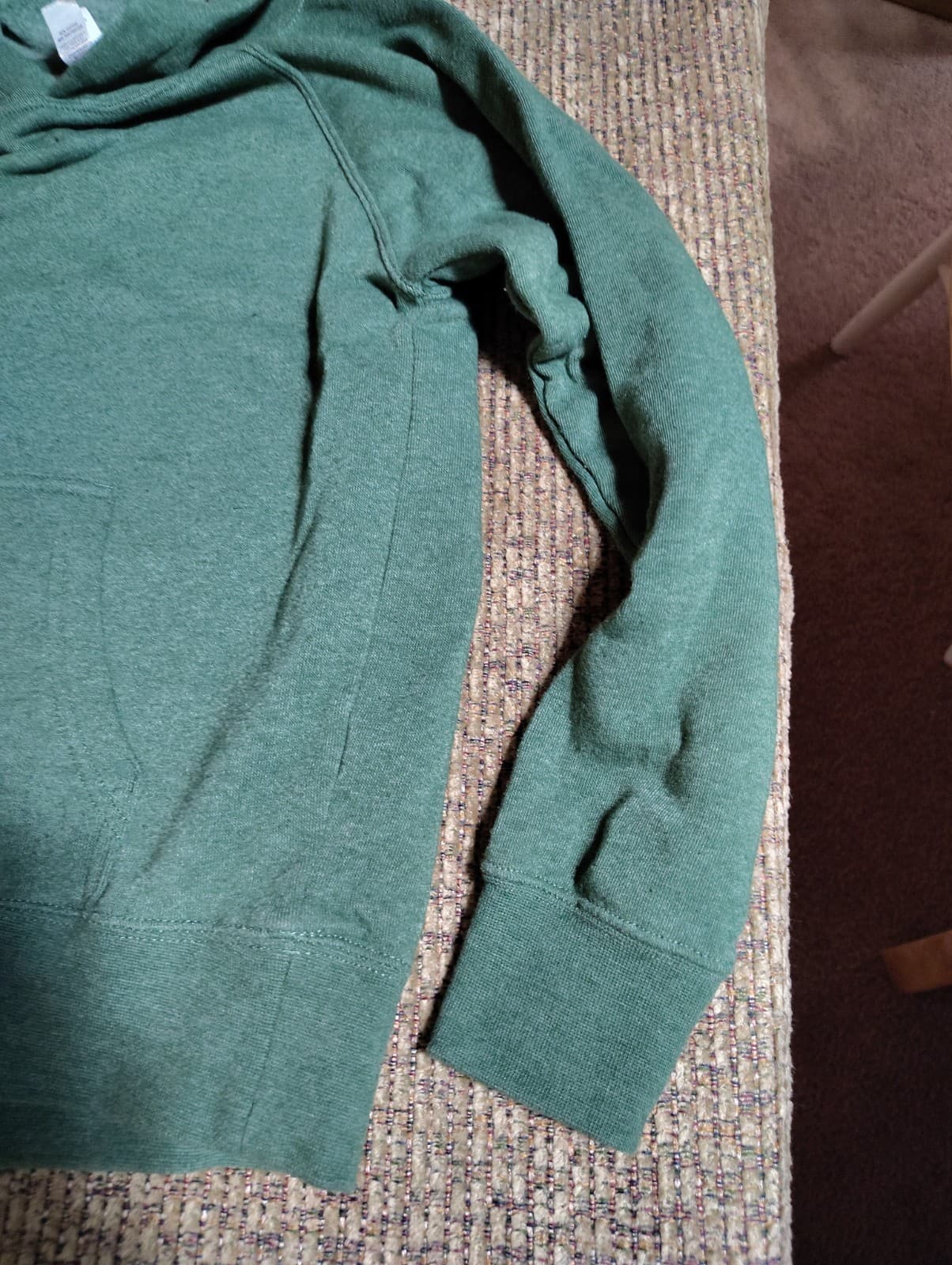 INDEPENDENT TRADING COMPANY Unisex Green Pullover Hoodie Size S - Thumbnail 3