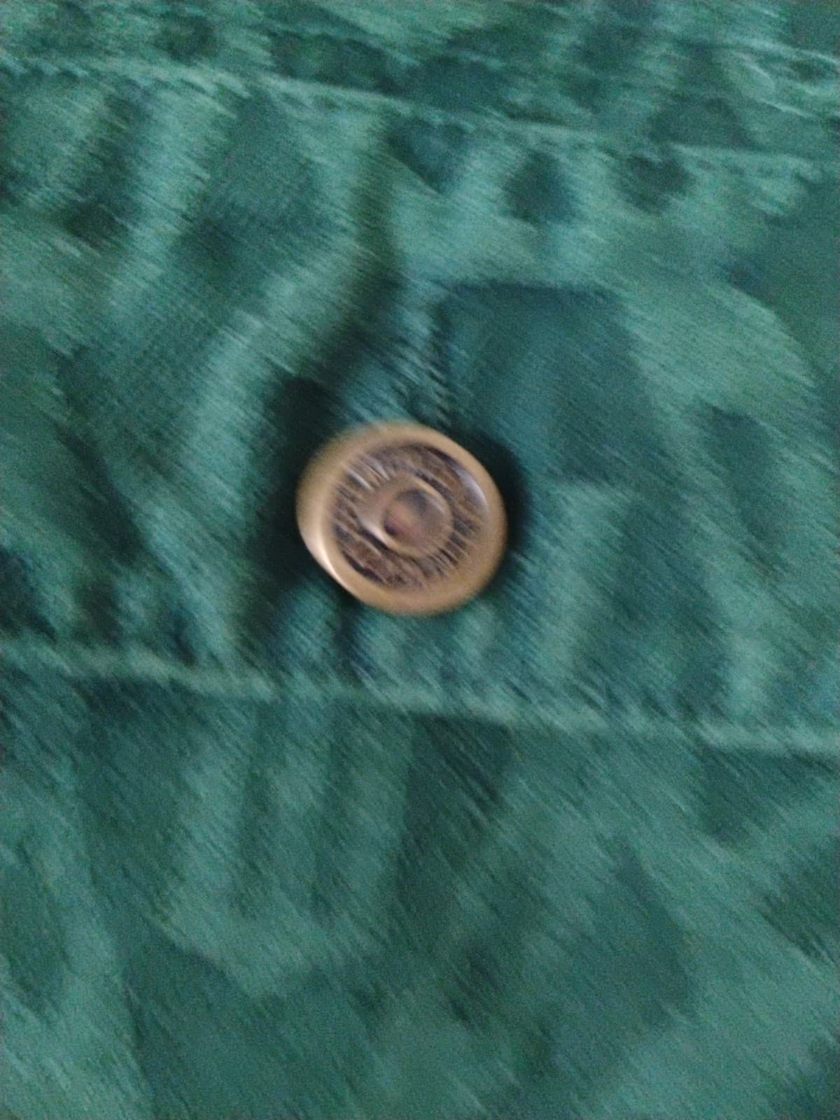 NWT! FOREVER 21 WICKED Size Medium Men's Green Denim Jacket RARE The Musical - Thumbnail 2