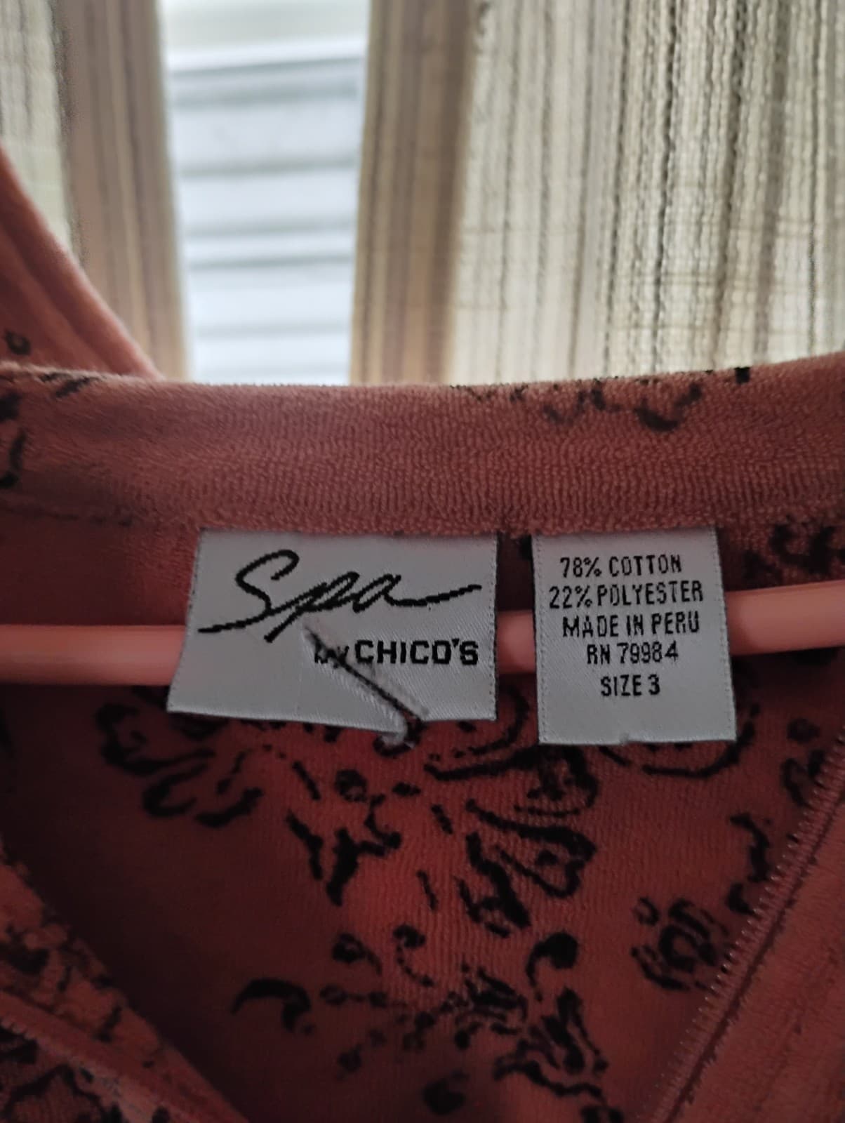 Spa By Chicos Pattern Jacket - Thumbnail 3