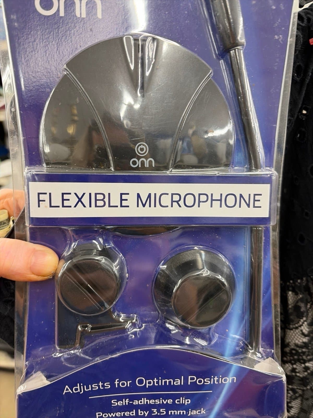 Onn Flexible Microphone, new in box