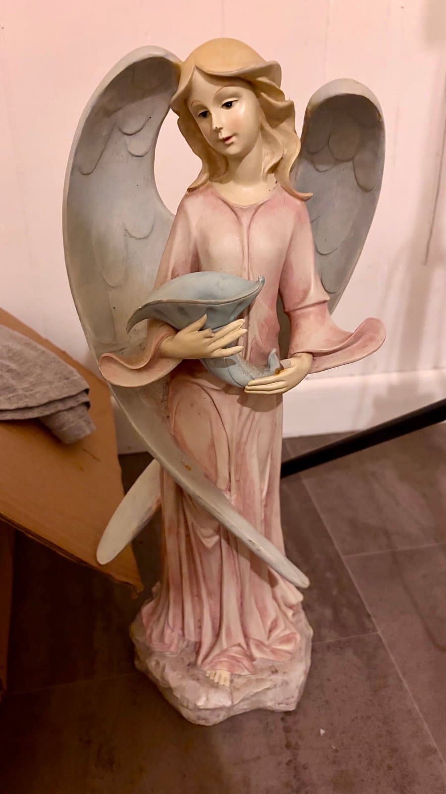 Decorative Porcelain Angel Statue