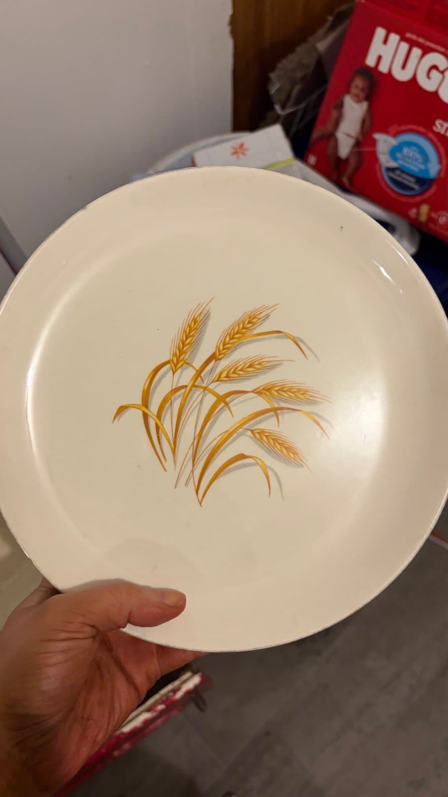 Vintage Golden Weat Dinner Plates - Thumbnail 2
