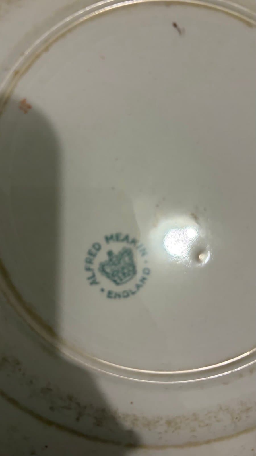 Vintage Alfred Marion porcelain luncheon plates - Thumbnail 2