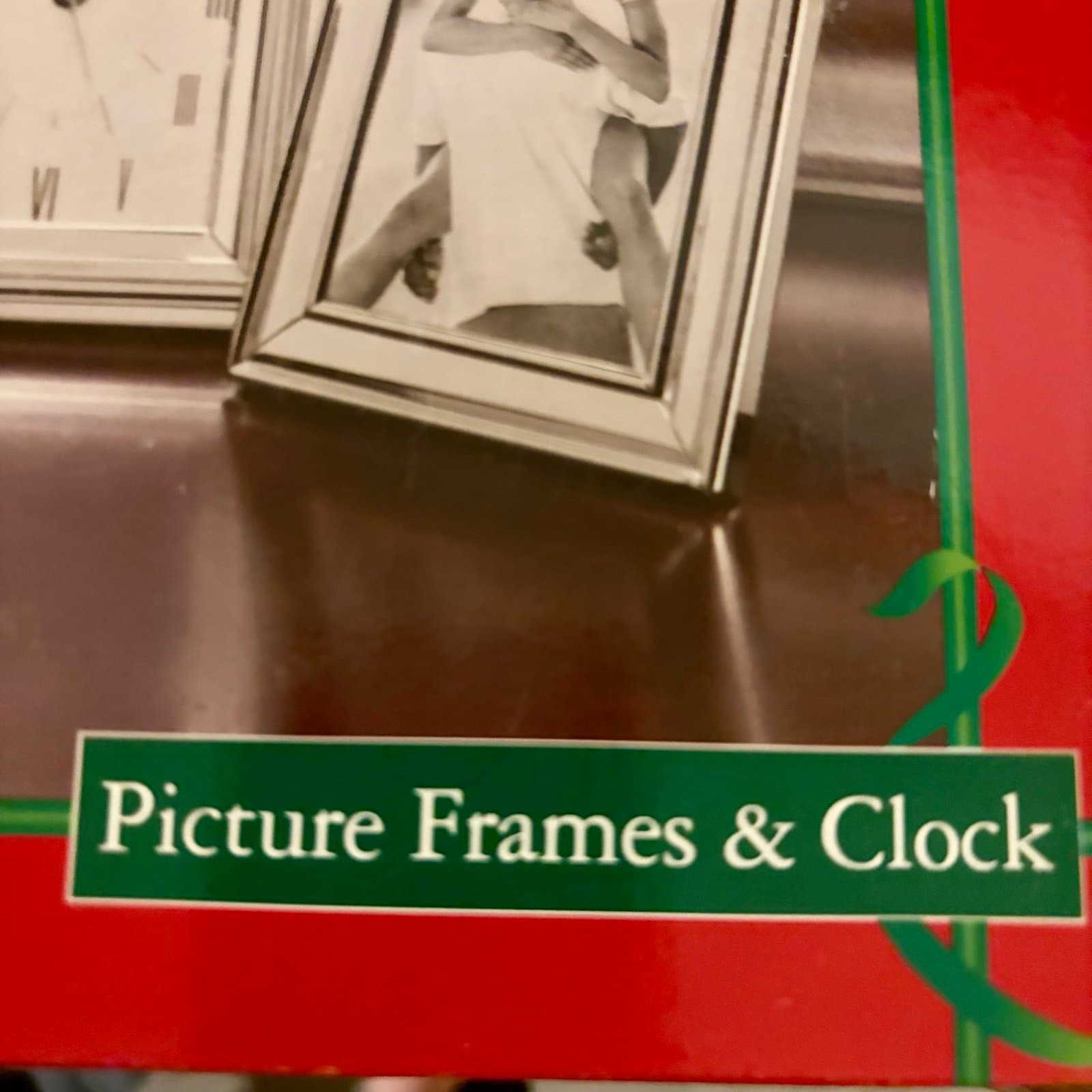 Silver Plated photo Frames and Clock - Thumbnail 2