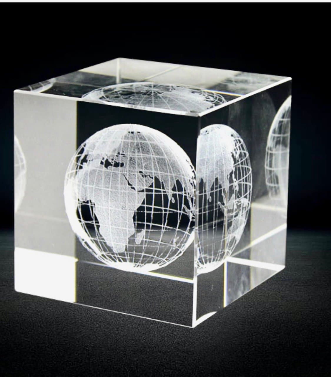 Vintage glass/Crystal paper weight