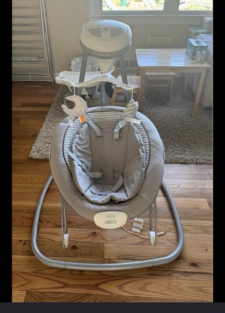 Ingenuity Simple Compact Soothing Swing for baby - Thumbnail 2