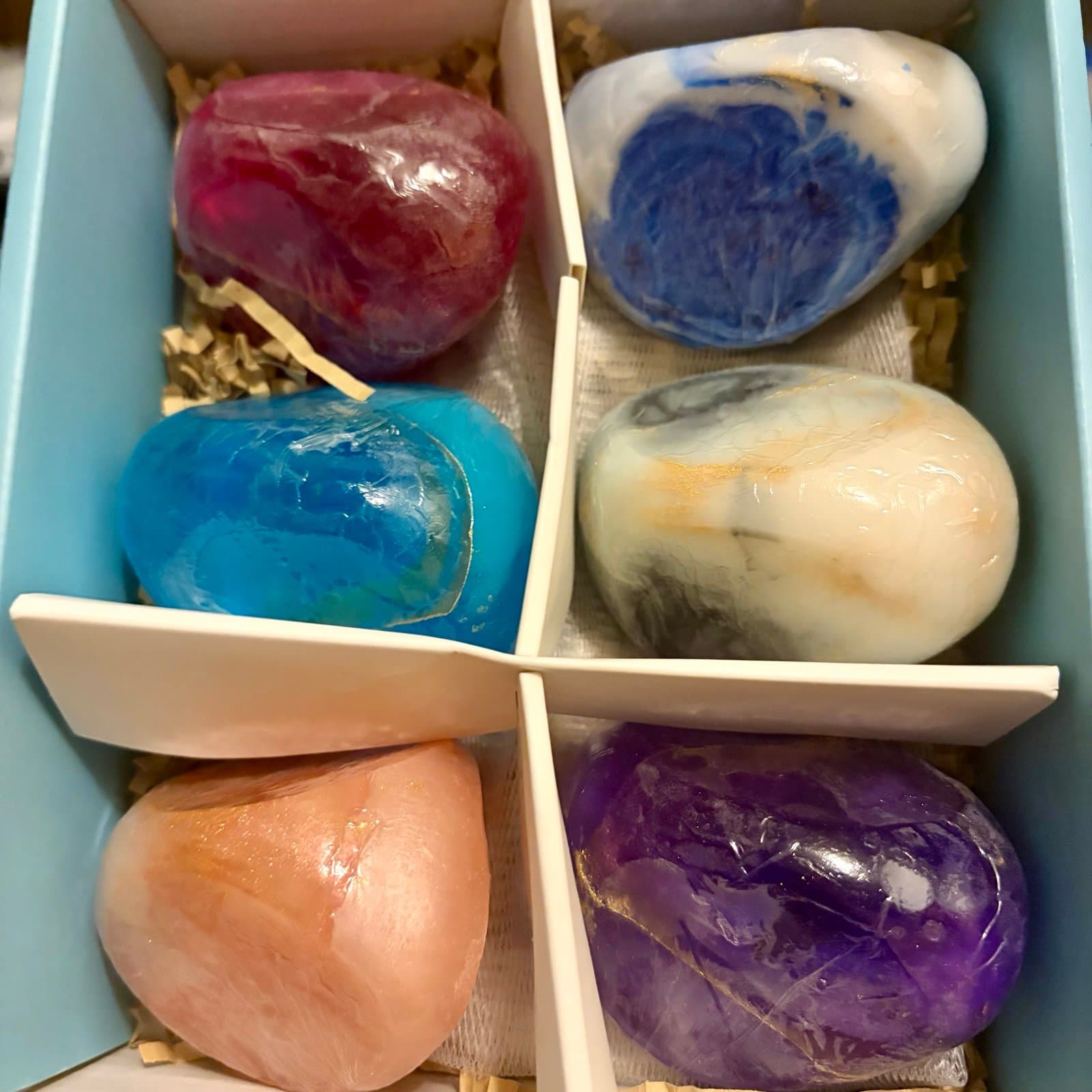 Crystal Rock Soap Set