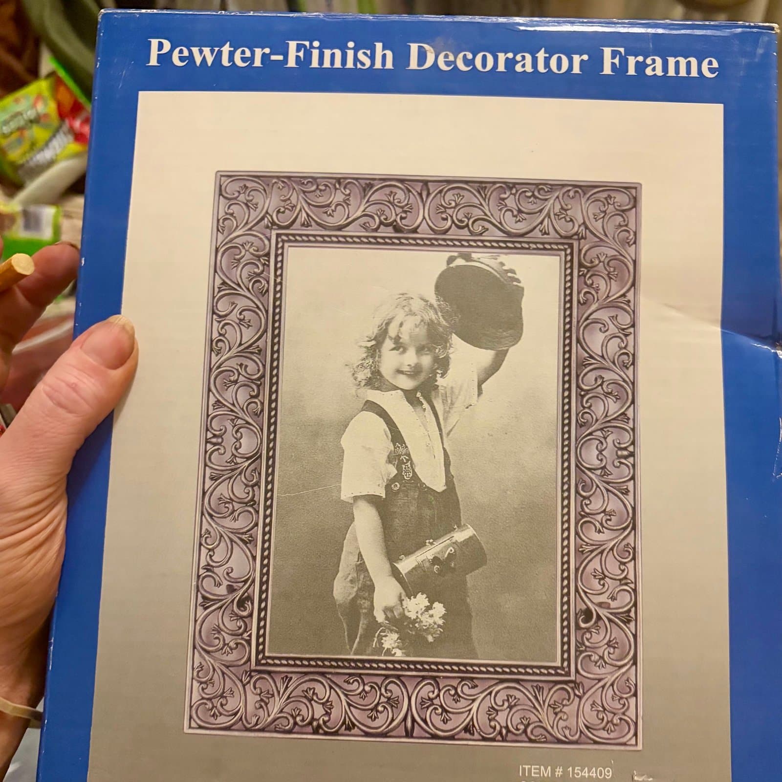 Vintage Pewter Frame New in Box
