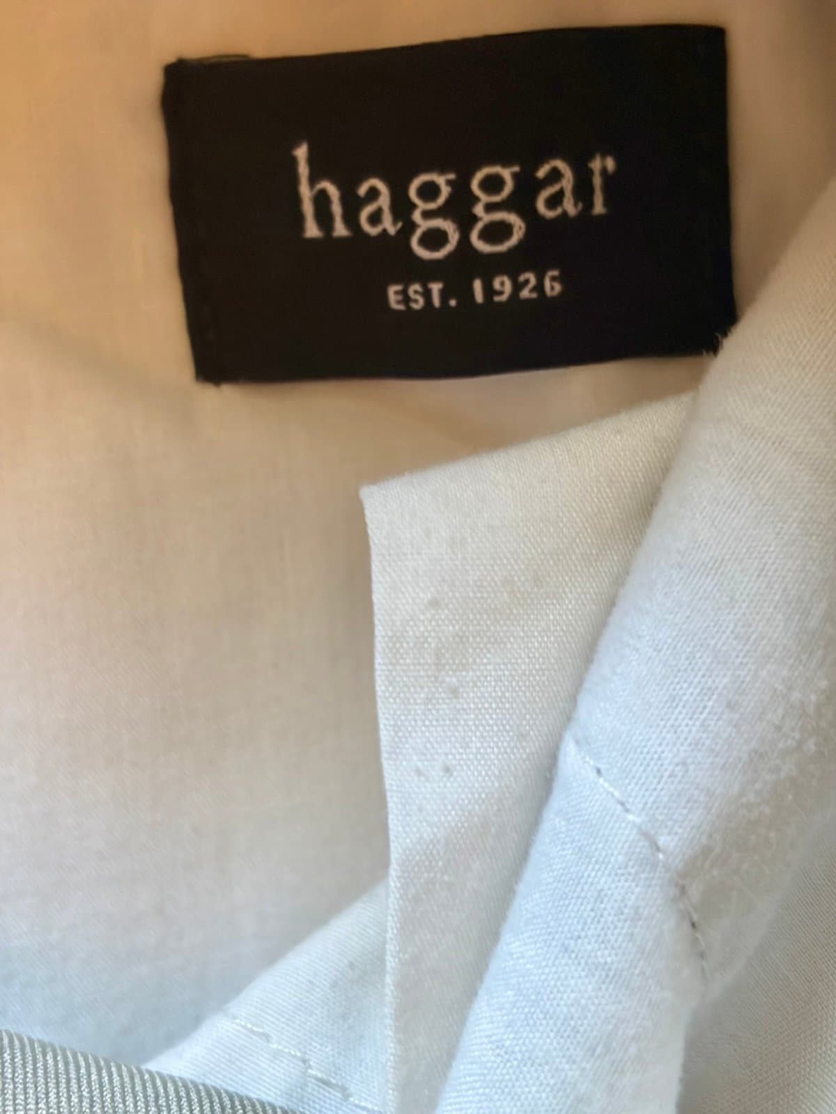 Men’sHaggar khaki dress Pant 34 - Thumbnail 3