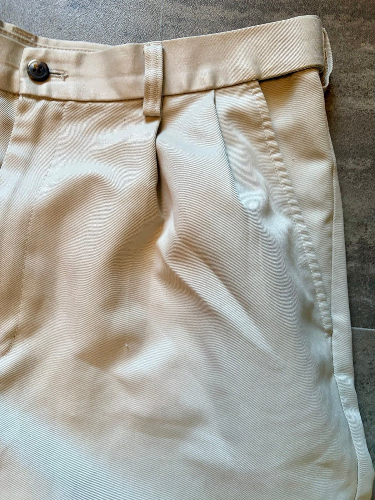 Men’sHaggar khaki dress Pant 34 - Thumbnail 2