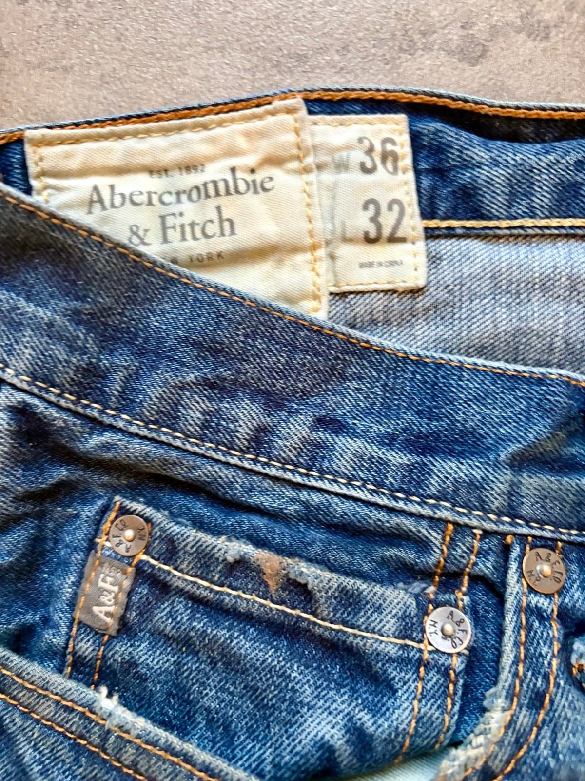 Abercrombie Finch Men’s Jeans 36/32 - Thumbnail 3