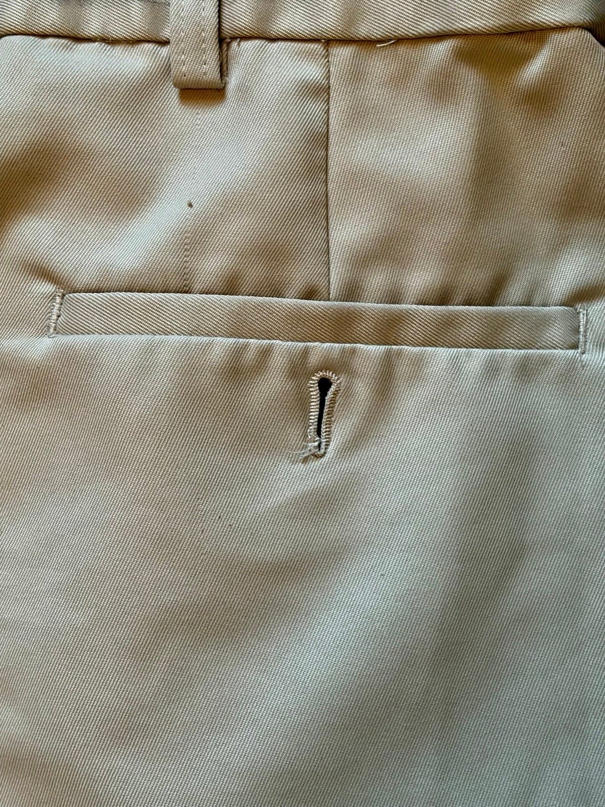 Men’sHaggar khaki dress Pant 34 - Thumbnail 4
