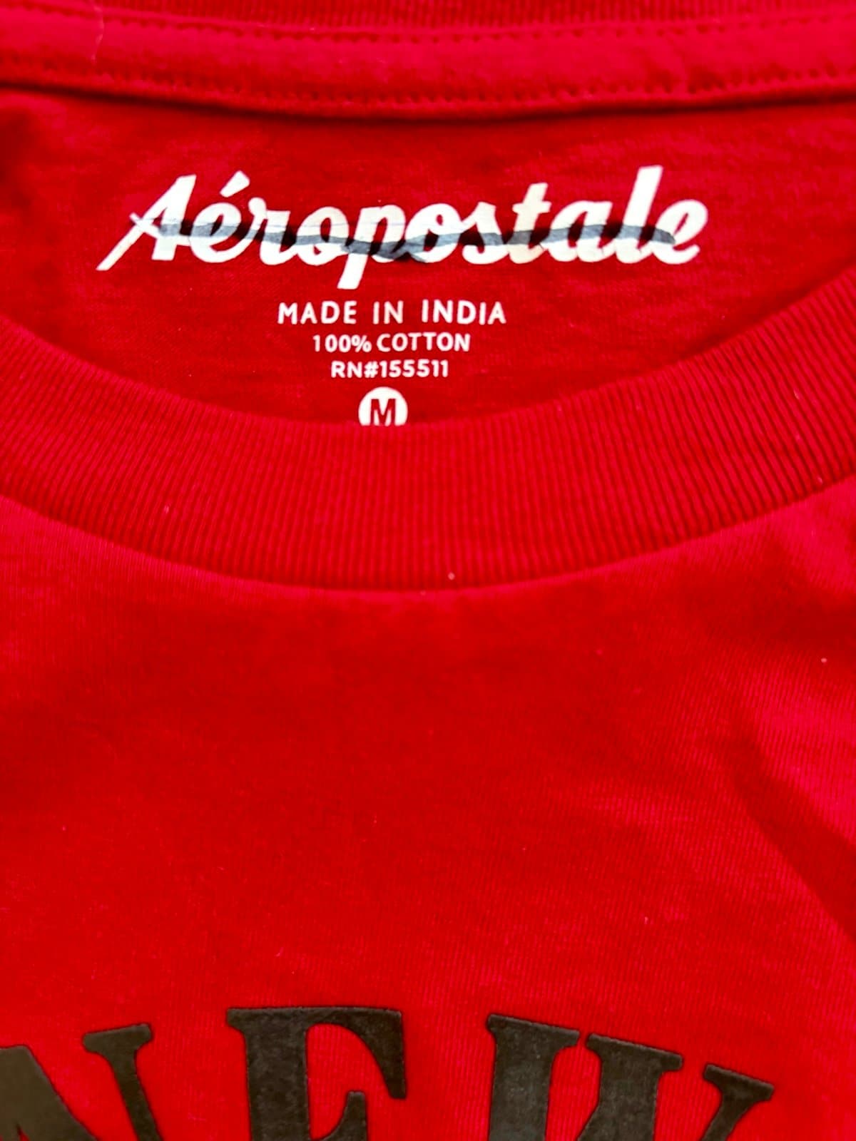 Men’s Aeropostale Long Sleeve Shirt, M - Thumbnail 4