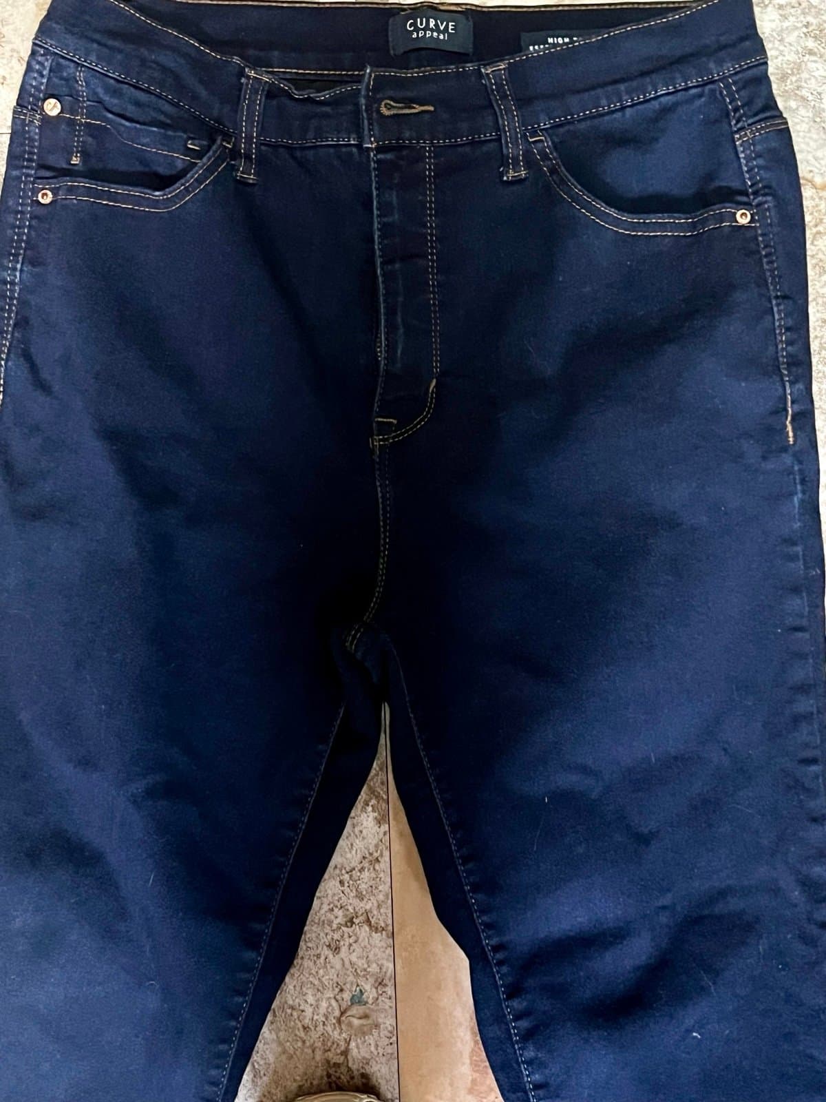 Curve Appeal, Super Stretch Skinny Jeans, sizes 8 - Thumbnail 2