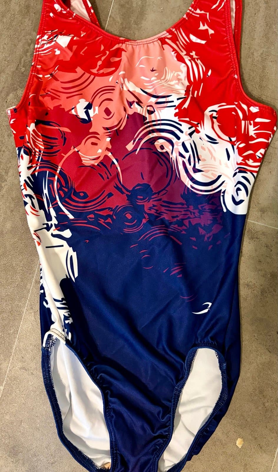 Women’s one piece swimming suit by motion wear s/m. - Thumbnail 4