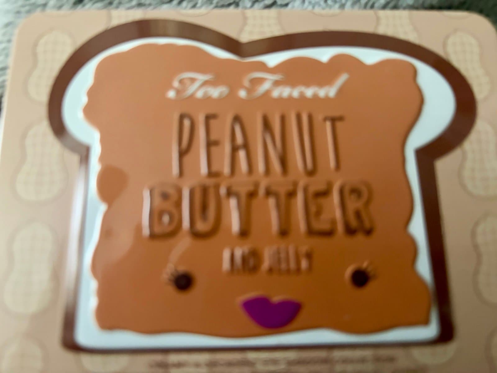 Too Faced peanut butter Jelly eye palette
