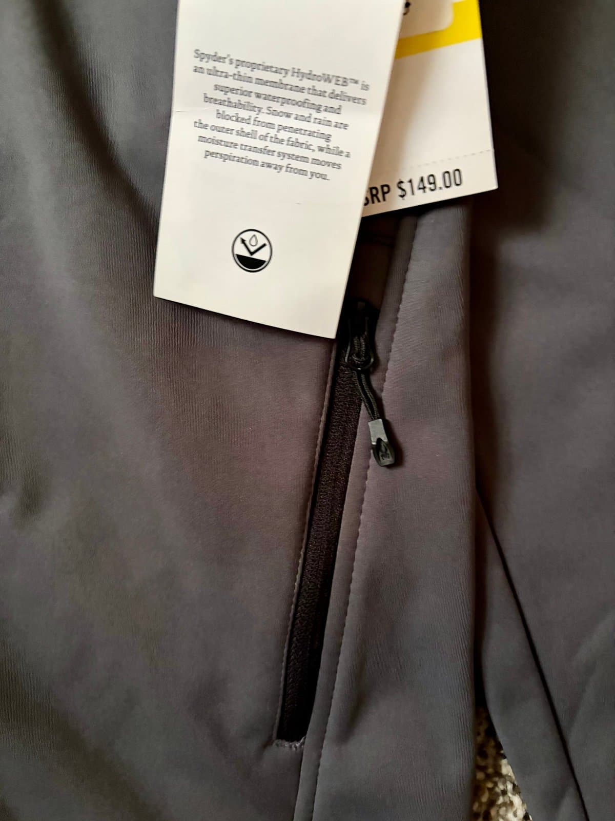 Men’s Hydro Web Spyder Jacket M - Thumbnail 6