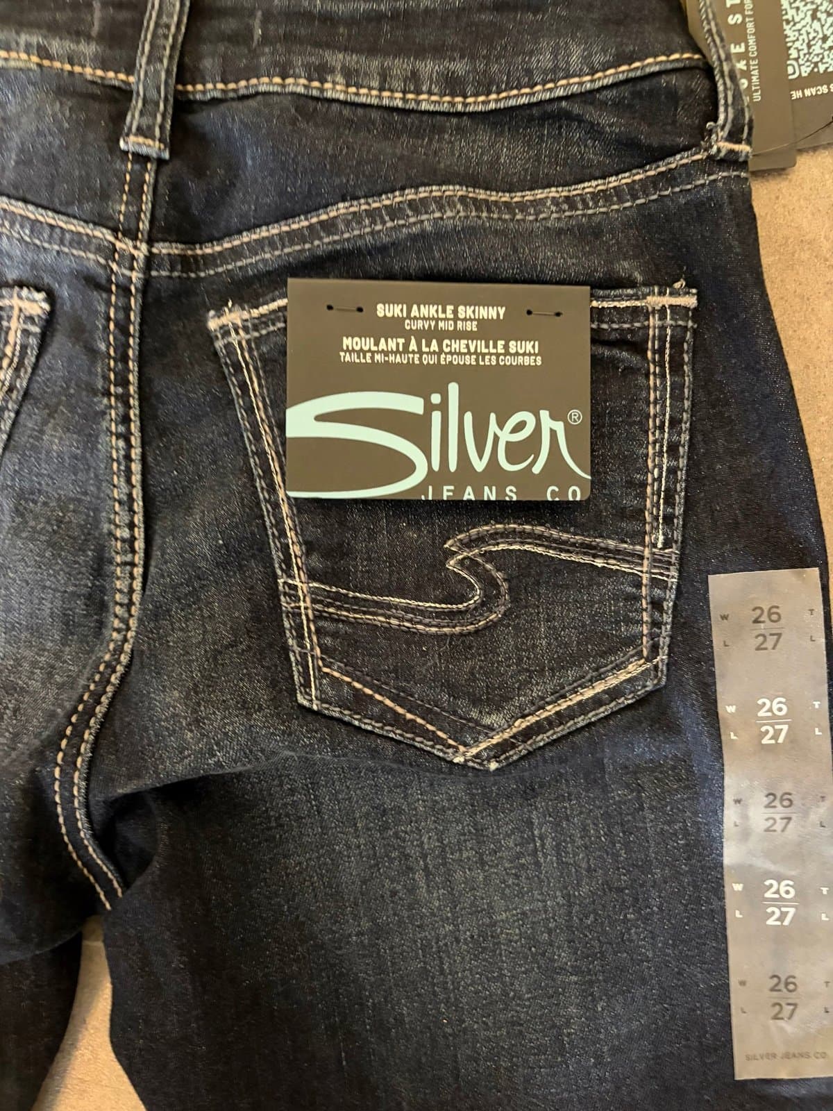 New With Tags Silver Jeans, size 26 - Thumbnail 11