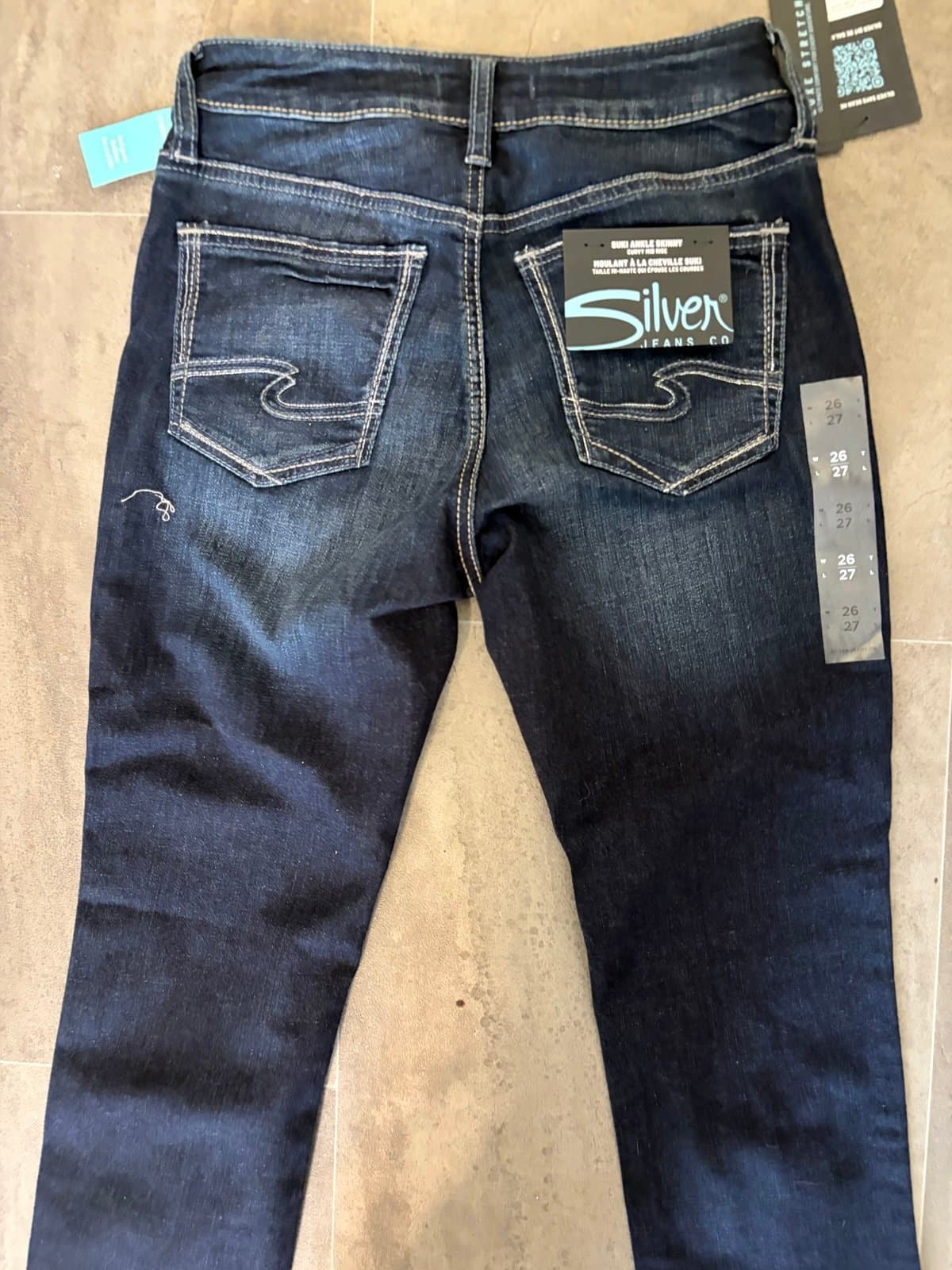 New With Tags Silver Jeans, size 26 - Thumbnail 9