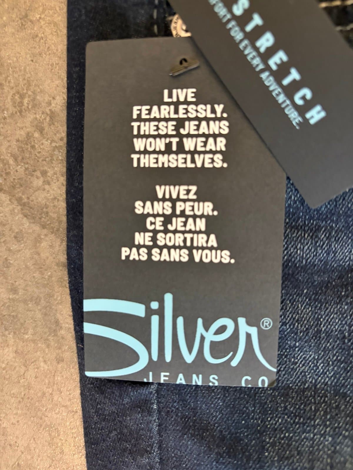 New With Tags Silver Jeans, size 26 - Thumbnail 4