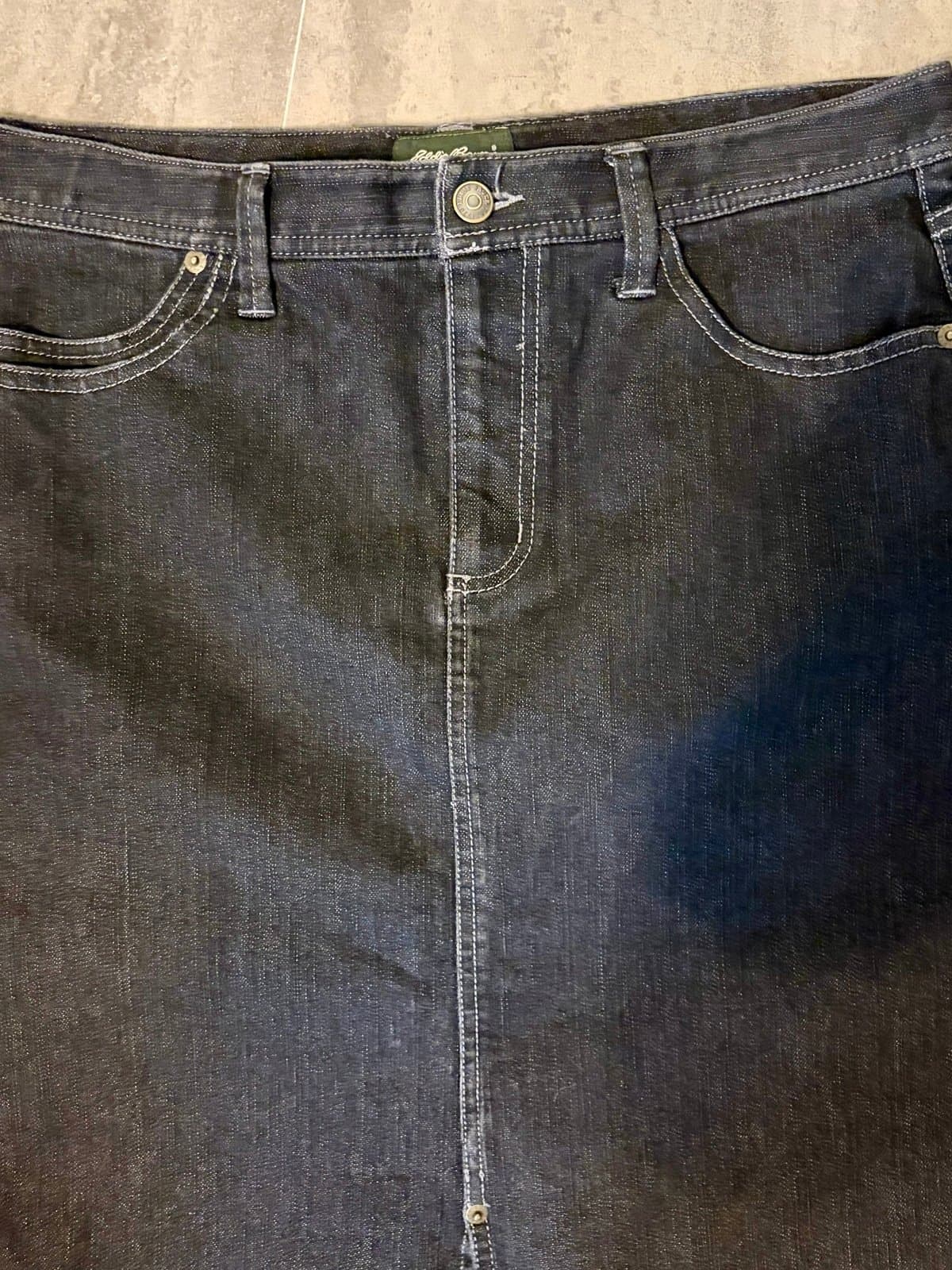 Eddie Bauer Denim Skirt, size 8 - Thumbnail 3