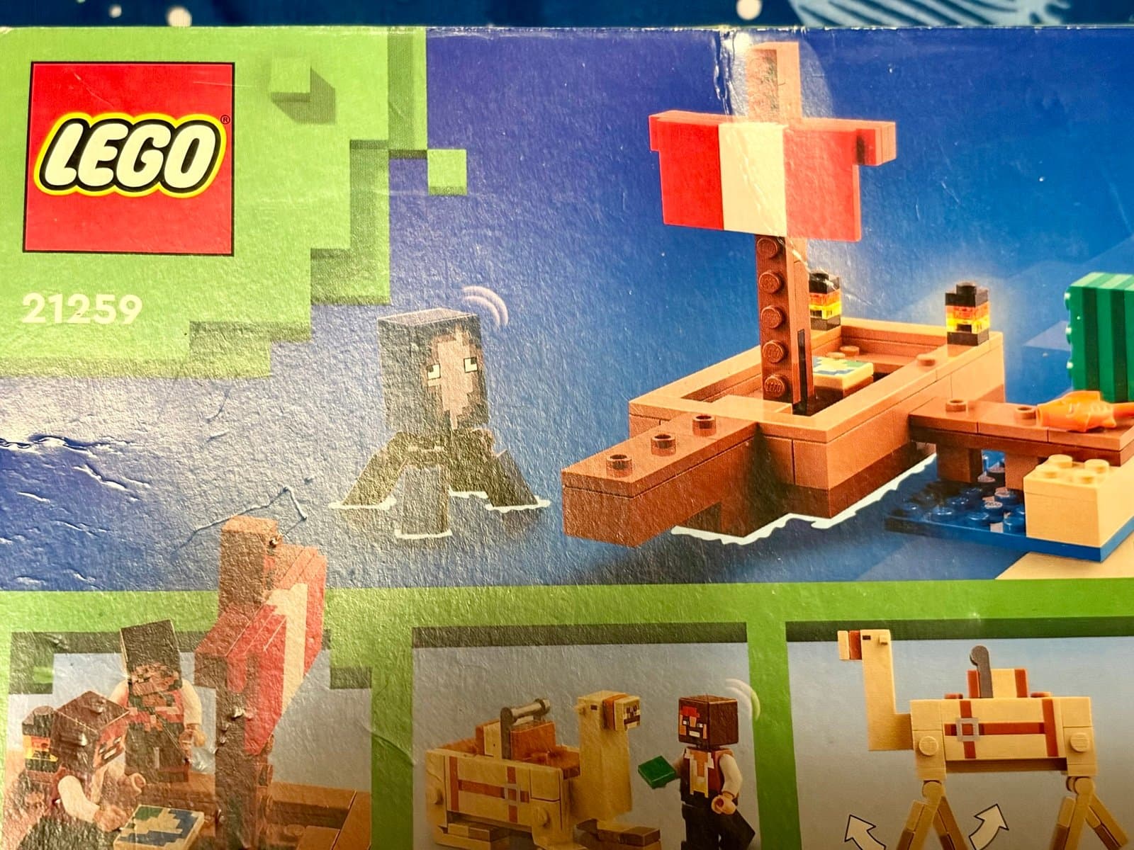 LEGO Mine Craft Pirate Ship, New in Box - Thumbnail 3