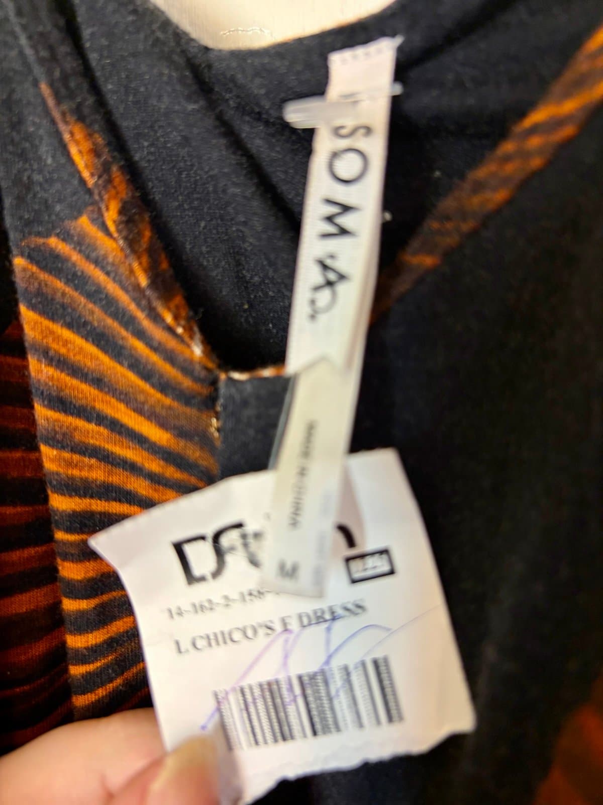 NWT, women’s long summer SOMA dress - Thumbnail 5