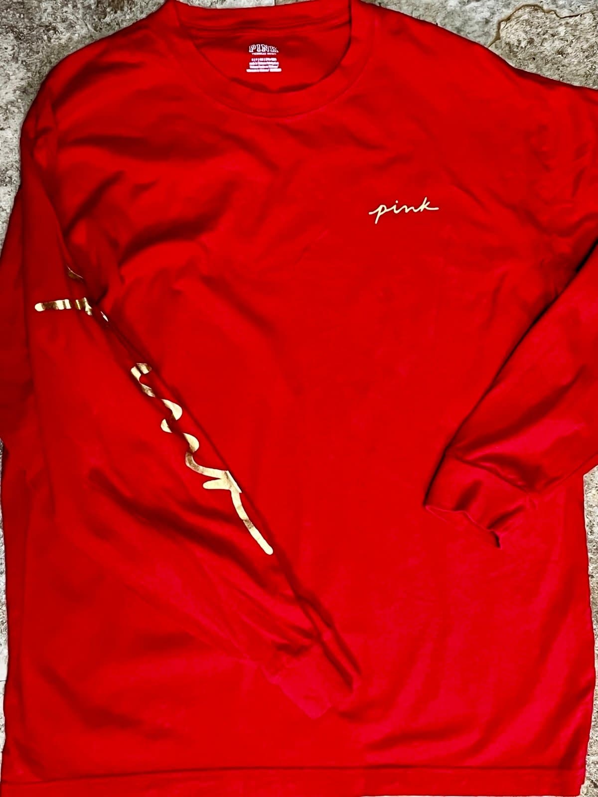 Pink Long Sleeve Top, size SM - Thumbnail 5