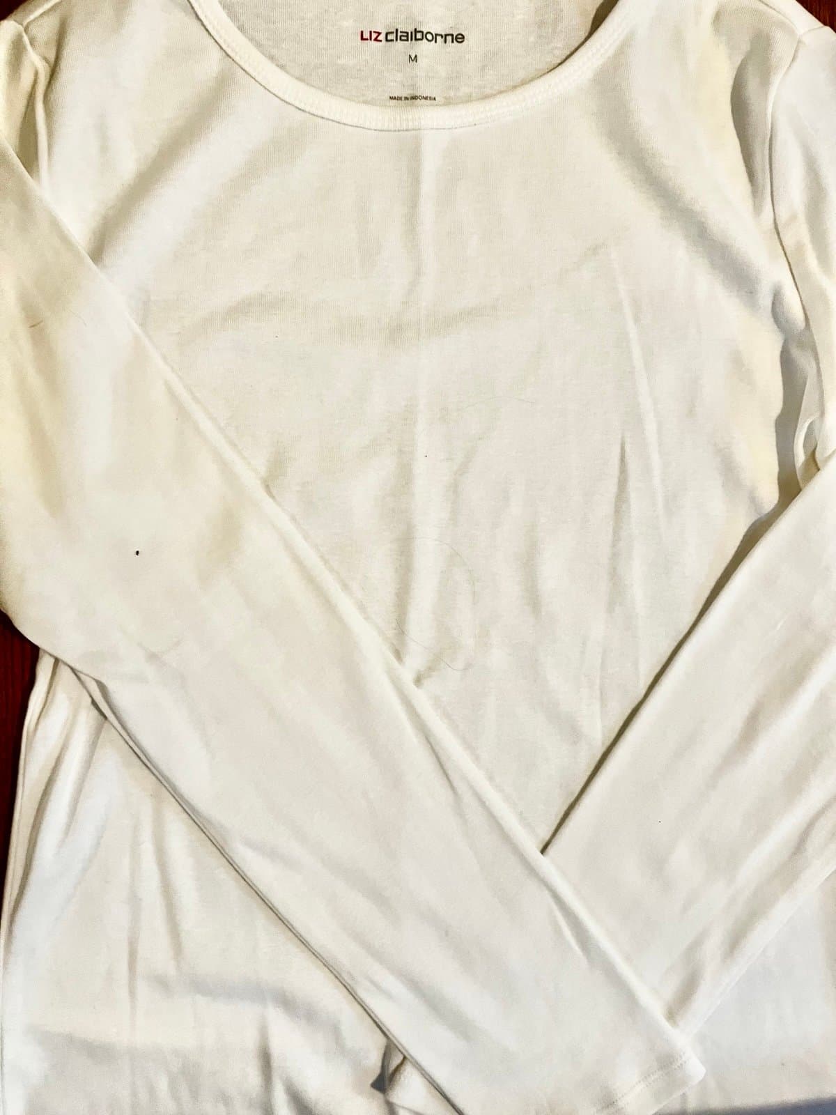Elizebeth Claiborne long sleeve shirt, size M. - Thumbnail 3