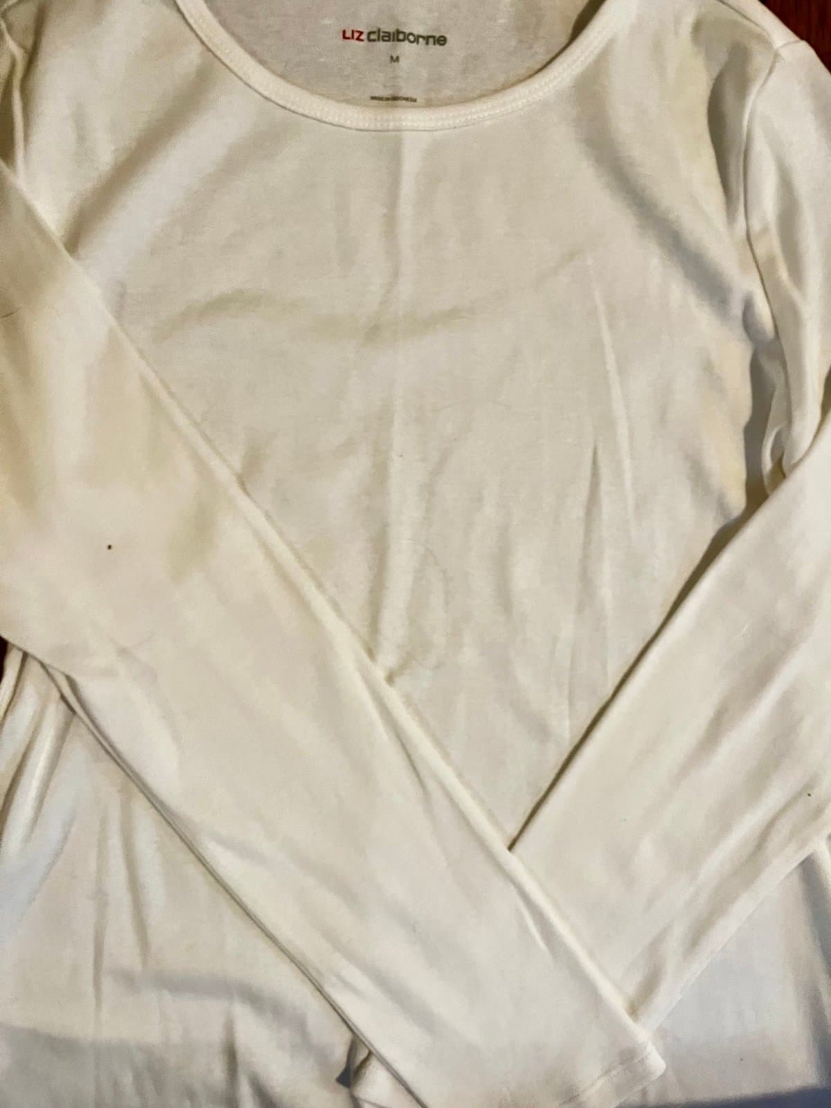 Elizebeth Claiborne long sleeve shirt, size M. - Thumbnail 4