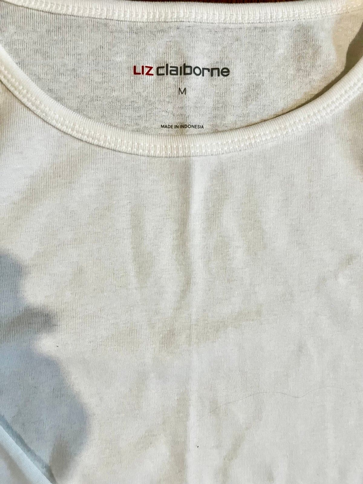 Elizebeth Claiborne long sleeve shirt, size M. - Thumbnail 2